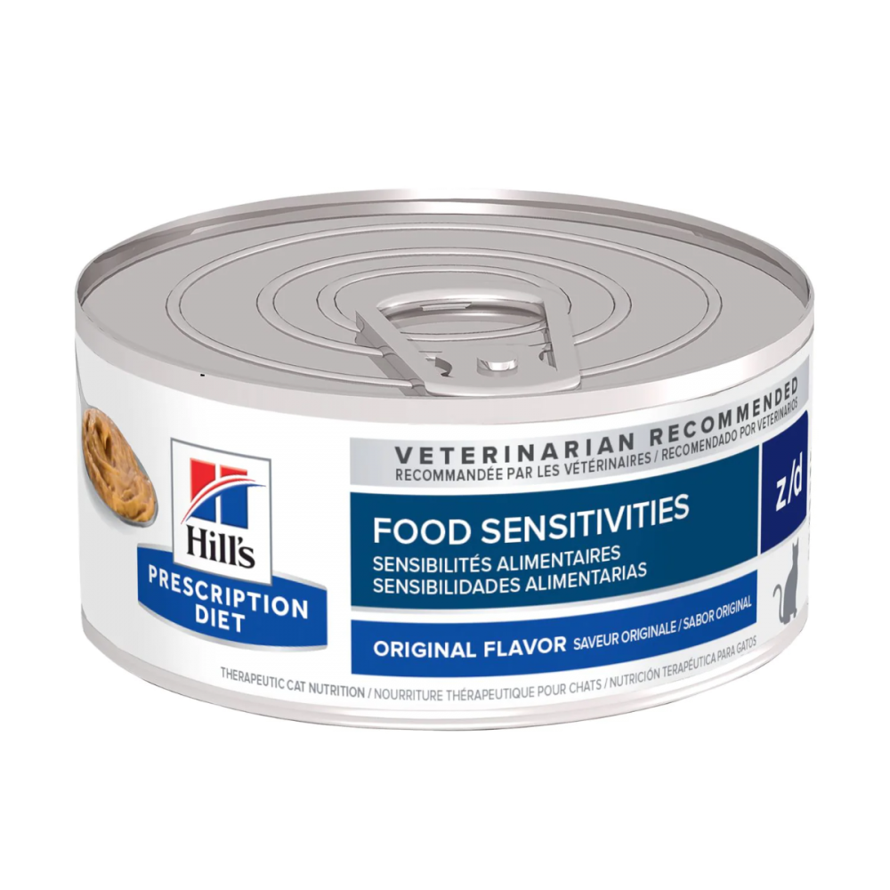 Prescription Diet Felino z/d Ultra Sensibilidades Alimentarias 156 g Lata Prescription Diet Felino z/d Ultra Sensibilidades Alimentarias 156 g Lata